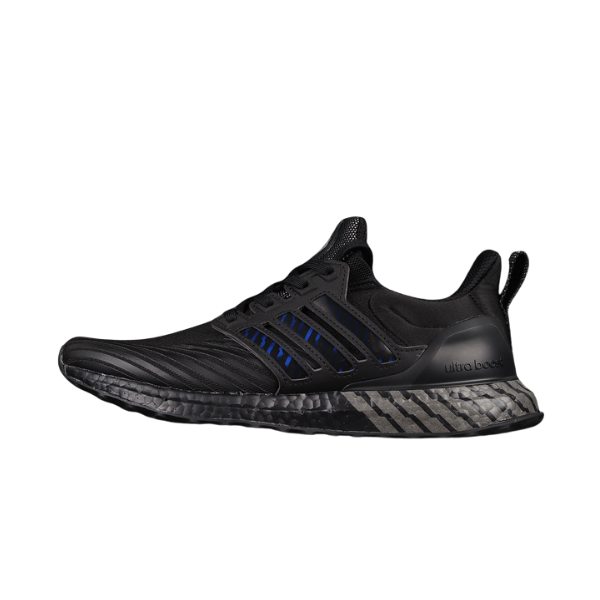 Tenis Adidas Ultraboost Light Preto e Azul VENI Futebol