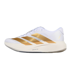 Adidas Adizero Evo SL White and Gold Sneakers