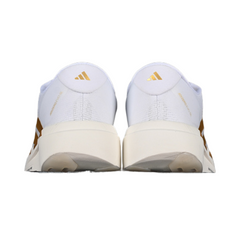 Adidas Adizero Evo SL White and Gold Sneakers