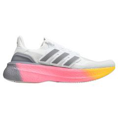 Zapatillas Adidas Ultraboost 5X blancas, rosas y amarillas