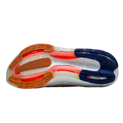 Zapatillas Adidas Ultraboost Light en blanco, azul y naranja