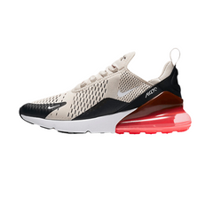 Nike Air Max 270 React Light Bone & Hot Punch