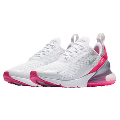 Nike Air Max 270 React White Laser Fuschia