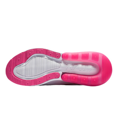 Nike Air Max 270 React White Laser Fuschia