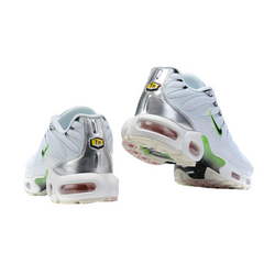 Nike Air Max Plus TN White Silver Green Casual Shoes