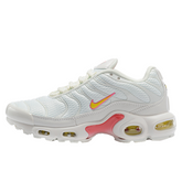 Nike Air Max Plus TN White, Pink and Yellow Sneakers