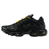 Nike Air Max Plus TN Black and Yellow Sneakers