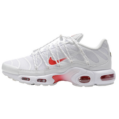 Tênis Nike Air Max Plus Utility Branco e Vermelho Universitário