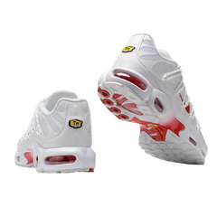 Tênis Nike Air Max Plus Utility Branco e Vermelho Universitário