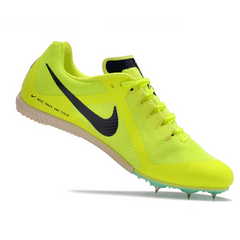 Nike Rival M10 Yellow Running Spikes Shoes
