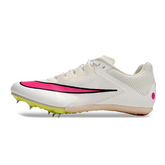Nike Rival M10 White and Pink Track and Field Shoes