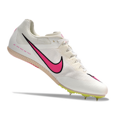Scarpe da corsa chiodate Nike Rival M10 bianche e rosa