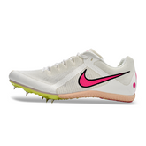 Nike Rival S10 White and Pink Track and Field Shoes