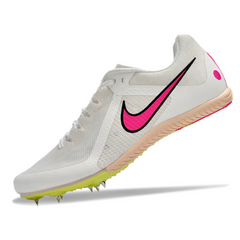 Nike Rival S10 White and Pink Track and Field Shoes