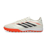 Chuteira Society TF Adidas Copa Gloro III Branca e Laranja