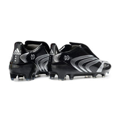 Chuteira Campo FG Adidas F50 Sem Cadarço Elite Preto e Prateado