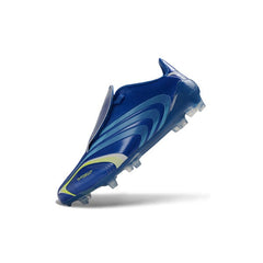 Chuteira Campo FG Adidas F50 Sem Cadarço Elite Azul
