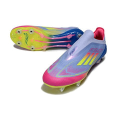 Chuteira Campo Molhado SG Adidas F50 Elite Sem Cadarço Pack Celestial Victory