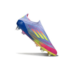 Chuteira Campo Molhado SG Adidas F50 Elite Sem Cadarço Pack Celestial Victory