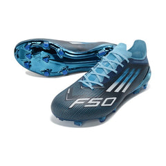 Chuteira Campo FG Adidas F50 Elite Azul Escuro