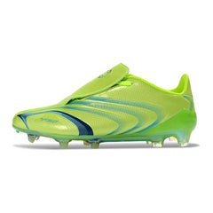 Chuteira Campo FG Adidas F50 Sem Cadarço Elite Verde Fluorescente