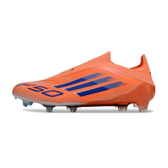 Chuteira Campo FG Adidas F50 Elite Sem Cadarço Pack Coral Blaze
