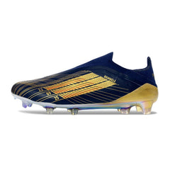 Chuteira Campo FG Adidas F50 Elite Sem Cadarço Pack Dembélé Ballon d'Or