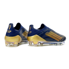 Chuteira Campo FG Adidas F50 Elite Sem Cadarço Pack Dembélé Ballon d'Or