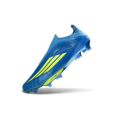 Chuteira Campo FG Adidas F50+ Elite Sem Cadarço Pack Ice Cold Precision