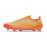 Chuteira Campo FG Adidas F50 Elite Sem Cadarço Laranja