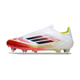 Chuteira Campo Molhado SG Adidas F50 Elite Sem Cadarço Pack Pure Victory