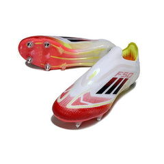 Chuteira Campo Molhado SG Adidas F50 Elite Sem Cadarço Pack Pure Victory