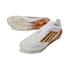 Chuteira Campo FG Adidas F50 Elite Sem Cadarço Pack Salah Egyptian King