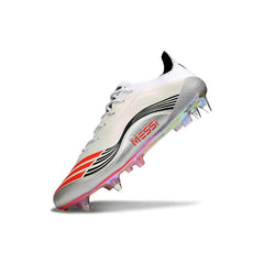 Chuteira Campo Molhado SG Adidas F50 Elite Pack Messi Branco