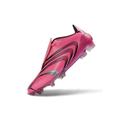 Chuteira Campo FG Adidas F50 Sem Cadarço Elite Rosa
