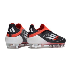 Chuteira Campo Molhado SG Adidas F50 Elite Sem Cadarço Preta, Vermelha e Branca