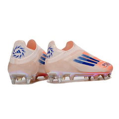 Chuteira Campo Molhado SG Adidas F50 Elite Sem Cadarço Laranja