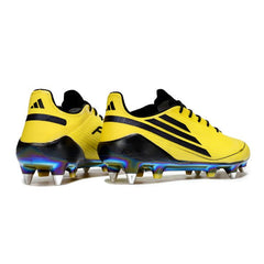 Chuteira Campo Molhado SG Adidas F50 Elite Amarela e Preta