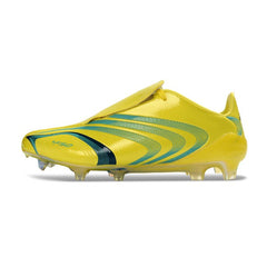 Chuteira Campo FG Adidas F50 Sem Cadarço Elite Amarelo