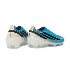 Chuteira Campo FG Adidas F50 Hyperfast Sem Cadarço Elite World Pack Cup