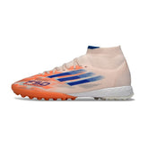 Chuteira Society TF Adidas F50 Cano Médio Elite Pack Sparkfusion
