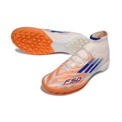 Chuteira Society TF Adidas F50 Cano Médio Elite Pack Sparkfusion