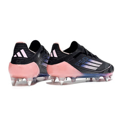 Chuteira Campo Molhado SG Adidas F50 Primeknit Elite Preta e Rosa