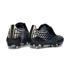 Chuteira Campo Molhado SG Adidas F50 Spider Dourada, Branca e Preta