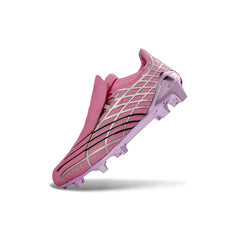 Chuteira Campo FG Adidas F50 Spider Rosa e Prateada