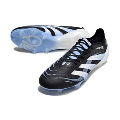 Chuteira Campo FG Adidas Predator 25 Elite Preta e Azul Pack Jude Bellingham