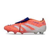 Chuteira Campo FG Adidas Predator 25 Elite Pack Coral Blaze