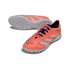 Chuteira Society TF Adidas Predator 25 Elite Pack Coral Blaze