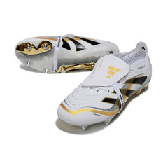 Chuteira Campo Molhado SG Adidas Predator 25 Elite Pack Teamgeist Branca