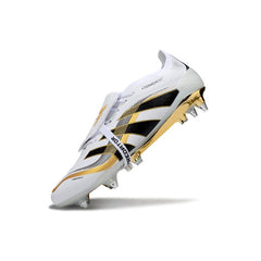Chuteira Campo Molhado SG Adidas Predator 25 Elite Pack Teamgeist Branca